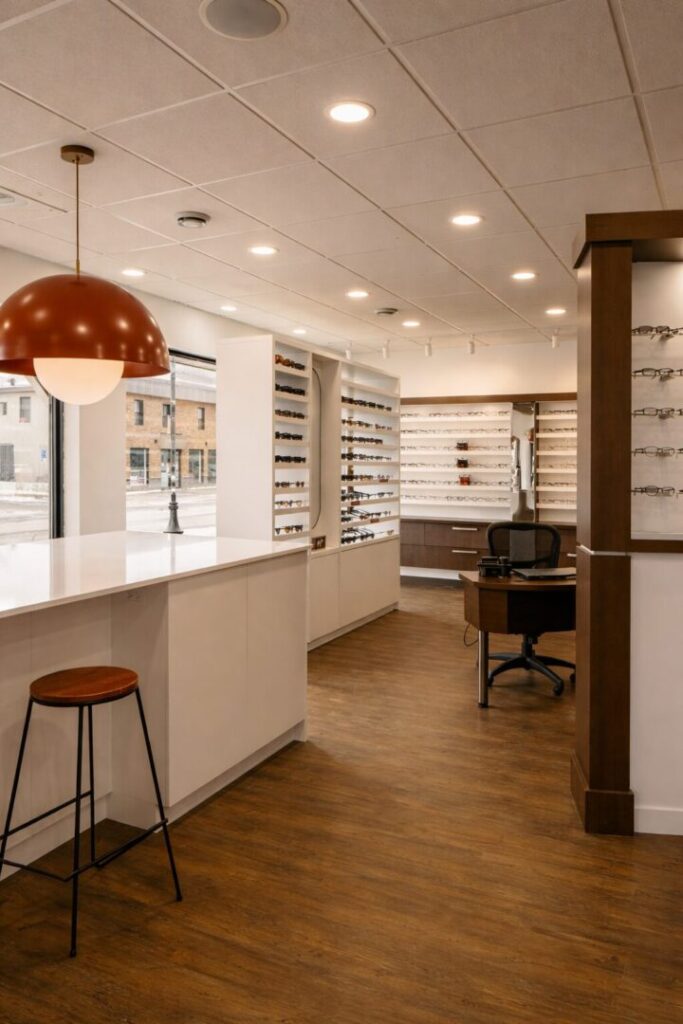 Image de la réalisation Iris Optométristes et Opticiens